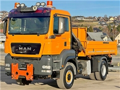 MAN TGS 18.360 4x4 Wywrotka 4,10 m HIAB 099 E-3 HI