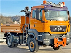 MAN TGS 18.360 4x4 Wywrotka 4,10 m HIAB 099 E-3 HI