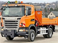 Scania G360 4x4 Wywrotka 4,10 m + PK11002 B + Pi