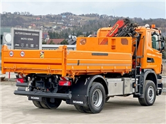 Scania G360 4x4 Wywrotka 4,10 m + PK11002 B + Pi