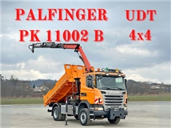 Scania G360 4x4 Wywrotka 4,10 m + PK11002 B + Pi