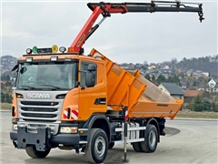 Scania G360 4x4 Wywrotka 4,10 m + PK11002 B + Pi