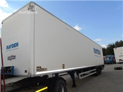 Naczepa furgon Chereau ROLLERS + 2 AXLE