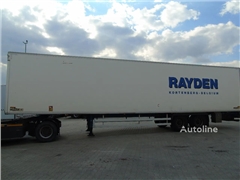 Naczepa furgon Chereau ROLLERS + 2 AXLE