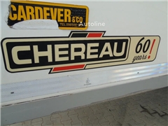 Naczepa furgon Chereau + rollers + 2x AXLE