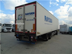 Naczepa furgon Chereau + rollers + 2x AXLE