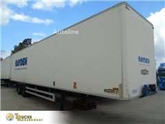Naczepa furgon Chereau + rollers + 2x AXLE