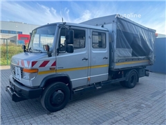 Mercedes 814 DK Vario 4x2 Hinterkipper/Plane/2xAHK