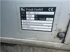 Mercedes 814 DK Vario 4x2 Hinterkipper/Plane/2xAHK