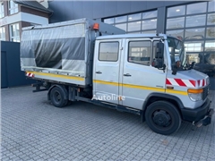 Mercedes 814 DK Vario 4x2 Hinterkipper/Plane/2xAHK