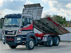 TGS 26.460  WYWROTKA 4,90 m + BORDMATIC  6x4  S