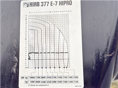 Volvo FH 460  SKRZYNIA 6,40m  HIAB 377 E-7 HIPRO