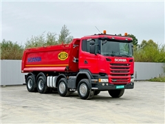 SCANIA  R 410  WYWROTKA  8x4  STAN BDB!