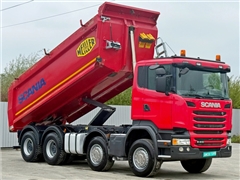 SCANIA  R 410  WYWROTKA  8x4  STAN BDB!