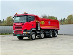 SCANIA  R 410  WYWROTKA  8x4  STAN BDB!