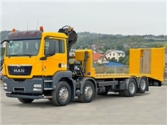 MAN TGS 35.360  LAWETA 7,70 m  HIAB 166 E - 2 HI