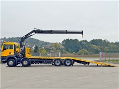 MAN TGS 35.360  LAWETA 7,70 m  HIAB 166 E - 2 HI