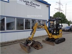 Minikoparka Caterpillar 301.7 CR SW + 3 x Löffel