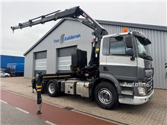 DAF CF Ciągnik siodłowy DAF CF480 FTN HIAB 298 EP-4, X-HiDuo (Kran, Kraan, Crane, Grua)