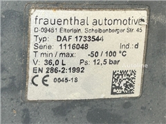 Zbiornik powietrza DAF XF 106 1733544 do ciągnika