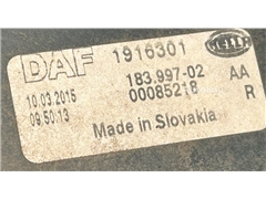 Reflektor DAF CF XF 106 1939778 do ciągnika siodło