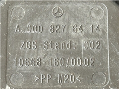 Pilot zawieszenia Mercedes-Benz ACTROS MP4 A002820