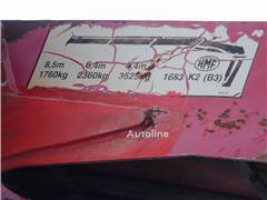 DAF CF 85.380 + MANUAL + HMF 1680 + HYVA + 6X2