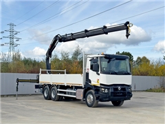 Renault C380  SKRZYNIA 6,80 m  HIAB X-HIDUO 188