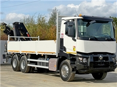 Renault C380  SKRZYNIA 6,80 m  HIAB X-HIDUO 188