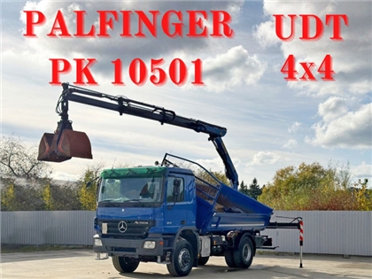 Mercedes ACTROS 1841  PALFINGER PK 10501 + PILOT