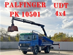Mercedes ACTROS 1841  PALFINGER PK 10501 + PILOT