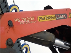 Scania G480 4 axle + palfinger crane PK74002 + JIB