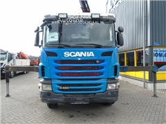 Scania G480 4 axle + palfinger crane PK74002 + JIB