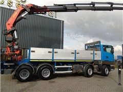 Scania G480 4 axle + palfinger crane PK74002 + JIB