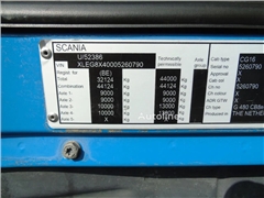 Scania G480 8x4 + palfinger crane PK74002 6x extension +