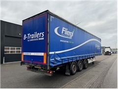 Fliegl 3 AS SCHUIFZEILEN TRAILER, LIFT AXLE