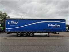 Fliegl 3 AS SCHUIFZEILEN TRAILER, LIFT AXLE