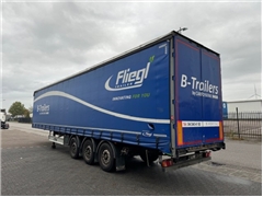 Fliegl 3 AS SCHUIFZEILEN TRAILER, LIFT AXLE