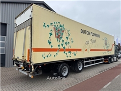 Naczepa furgon Burg 2-Axle Flowers/Blumen/Bloemen