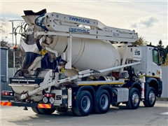 MERCEDES AROCS 3743  POMPA DO BETONU 25 m + PILOT