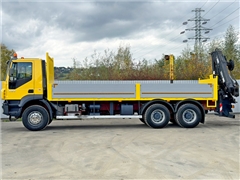 Iveco TRAKKER 380  WYWROTKA 7,10 m + HDS / 6x4