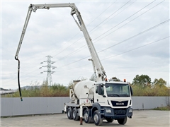 MAN TGS 35.400  POMPOGRUSZKA 25,5 m / 8x4 + PILOT