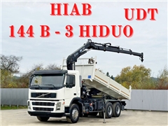 Volvo FM 400 Wywrotka 6,20m HIAB 144 B-3 HIDUO +