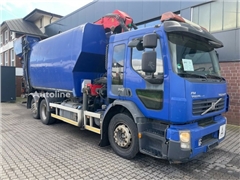 Śmieciarka Volvo FE 340 6x2 mit Palfinger Kran