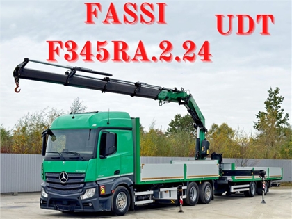 MERCEDES ACTROS 2645  FASSI F345 RA 2.24 + PILOT