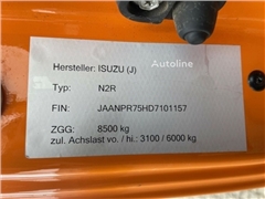 Śmieciarka Isuzu N2R 75D 4x2 Semat/Zöller