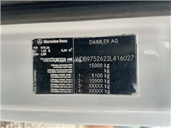 Zamiatarka Mercedes-Benz 1524 Atego 4x2 Faun Viaje