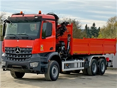 Mercedes AROCS 2640  SKRZYNIA 6,50 m  HIAB 144 B