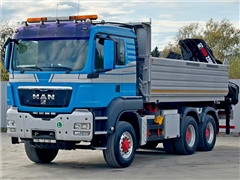 MAN TGS 26.480  HIAB 220 - C5 + PILOT / 6x6  STA