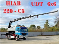 MAN TGS 26.480  KIPPER  HIAB 220 - C5 + PILOT /